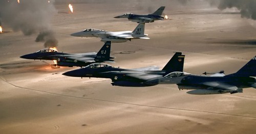 طائرات التحالف الدولي تواصل قصفها لأوكار داعش